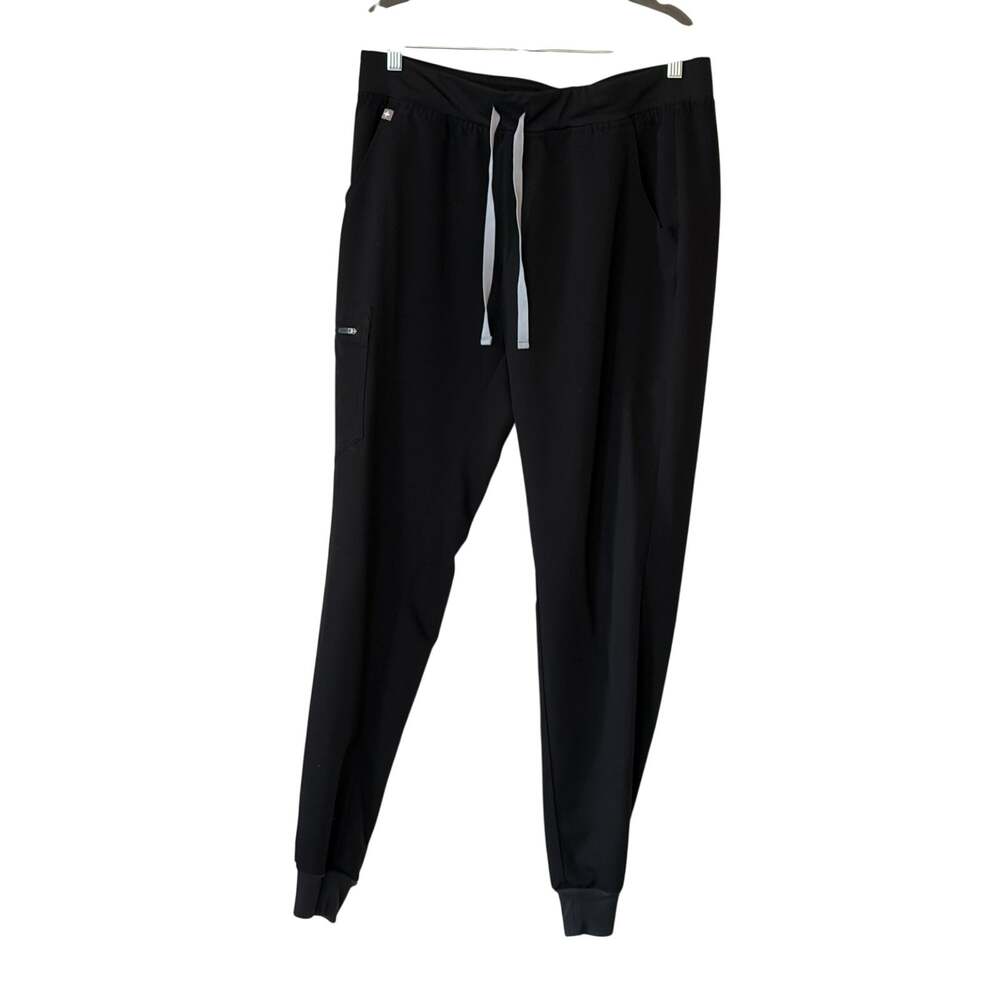 FIGS women's Zamora joggers scrubs pants Large Tall black medical